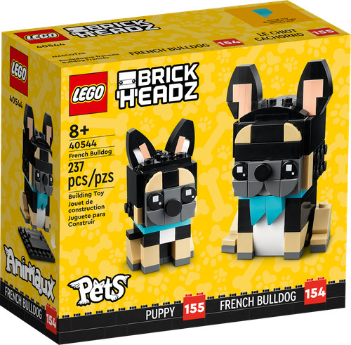 Lego iconic bulldog - lego, iconic:
