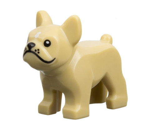 Lego cane animale tan - cane,