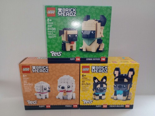 Lego brickheadz pets bulldog - brickheadz, pets: