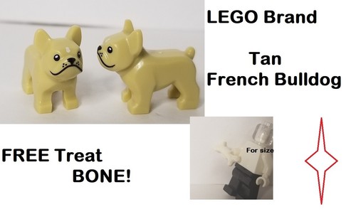 Lego minifigure bulldog - lego,
