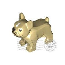 1x LEGO 29602pb01 Dog, Bulldog