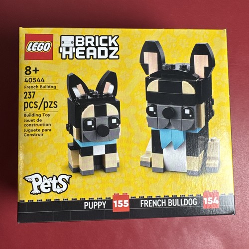 Lego brickheadz pets bulldog - pets,