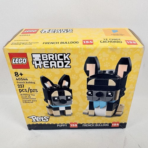 Lego brickheadz pets bulldog - pets,