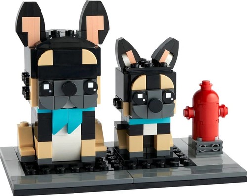 Lego brickheadz set bulldog e - lego,